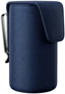 Étui de ceinture bleu nuit