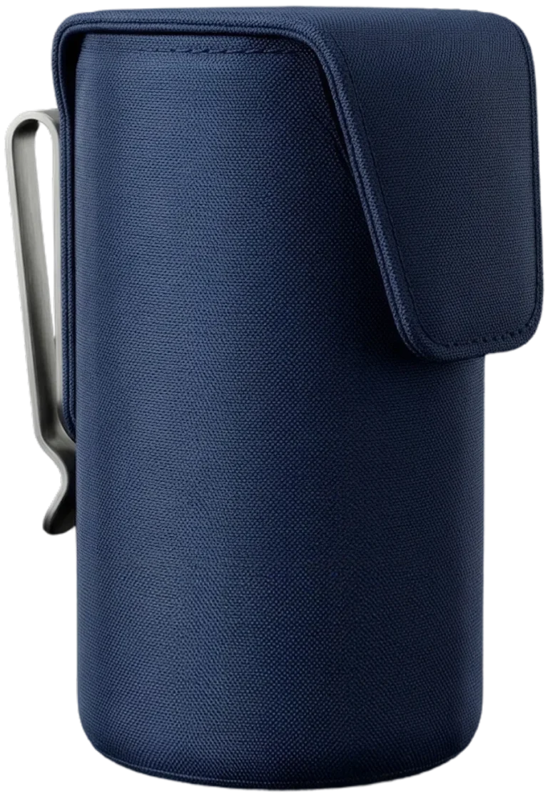Étui de ceinture bleu nuit