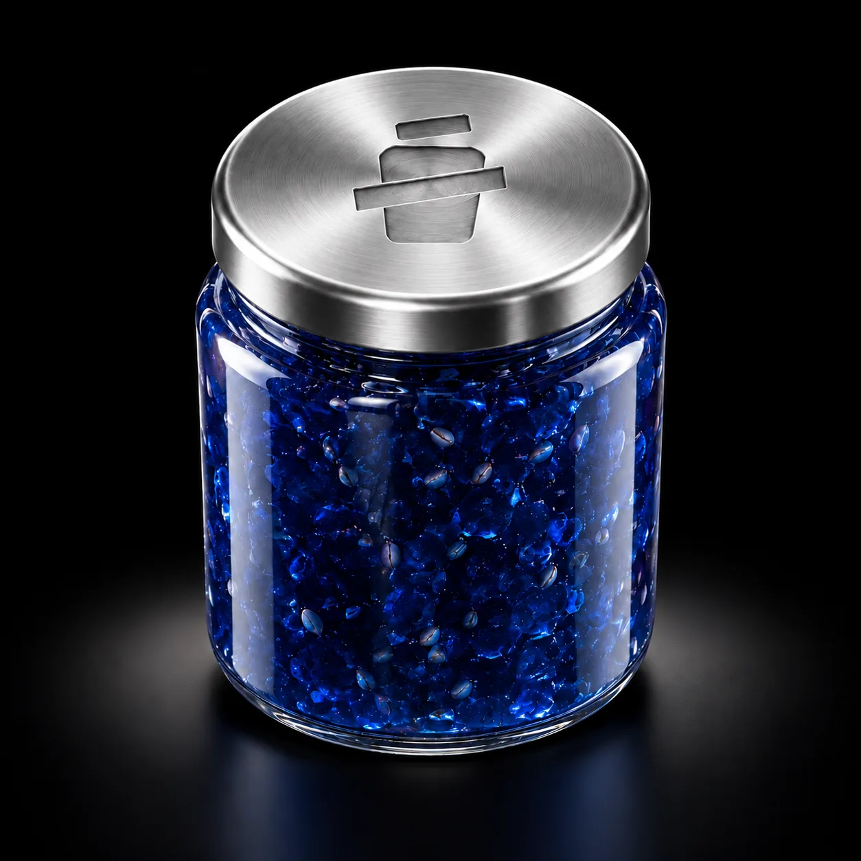 Pot de Confiture Ultra sur fond noir